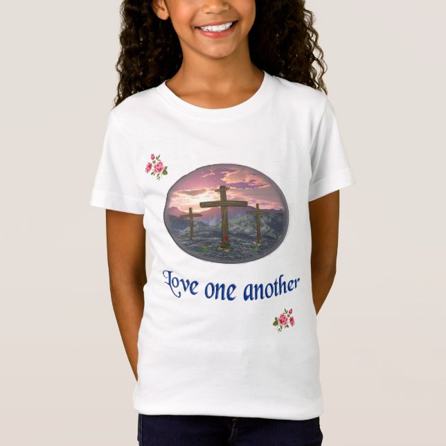 Camiseta Love one another (Anverso)