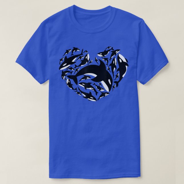 Camiseta Love Orca Gifts Killer Whale  (Diseño del anverso)