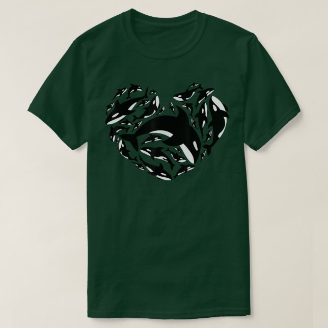 Camiseta Love Orca Gifts Killer Whale (Diseño del anverso)