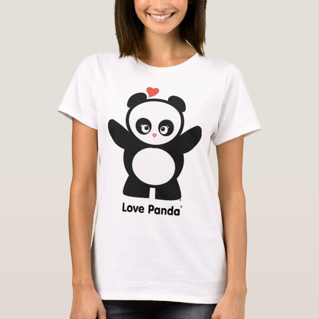 Camiseta Love Panda® Ladies Long Sleeve (Anverso)