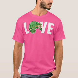 Camiseta Love Panther Veiled Chamaeleonidae Lover Chameleon