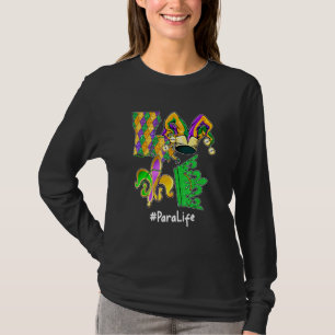 Camiseta Love Para Life Mardi Gras Fiesta Mask Parade Costu
