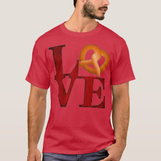 Camiseta Love Park Philly Pretzel Vintage