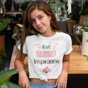 Camiseta Love Peace INSPIRATION