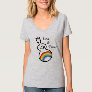 Camiseta Love & Peace Uke