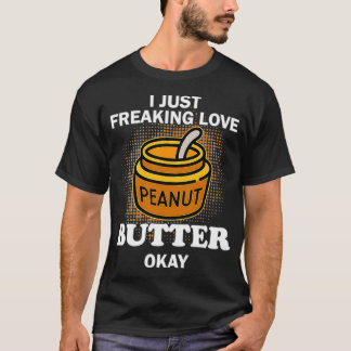Camiseta Love Peanut Butter Freaks (Mantequilla de maní) fa