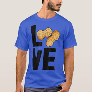 Camiseta Love Peanuts Tasty Nutty Funny Gender Reveal Nuts