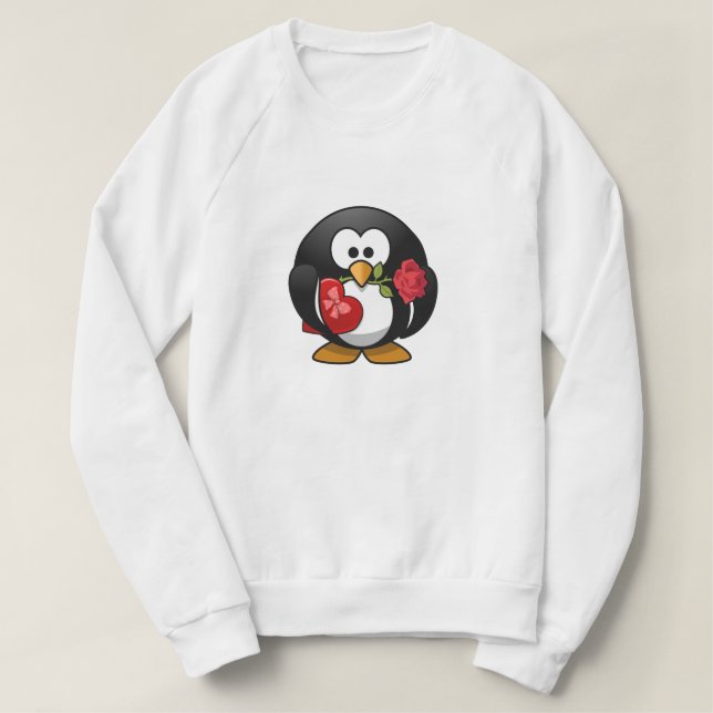 Camiseta Love Penguin Sweatshirt (Diseño del anverso)