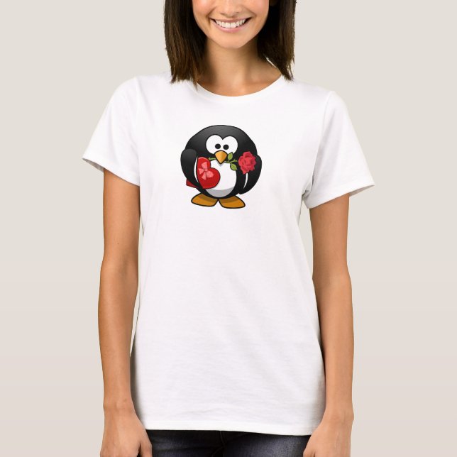 Camiseta Love Penguin Sweatshirt (Anverso)