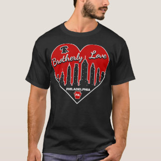 Camiseta Love Philadelphia PA Philly Lover Heart Skyli