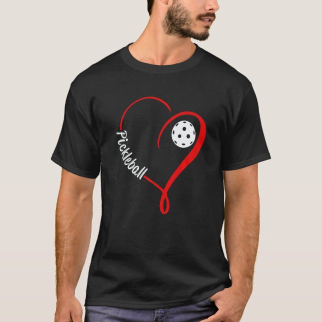 Camiseta Love Pickleball I love pickleball cute pickleball  (Anverso)