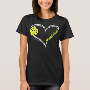 Camiseta Love Pickleball - juego de pickleball lindo, me en