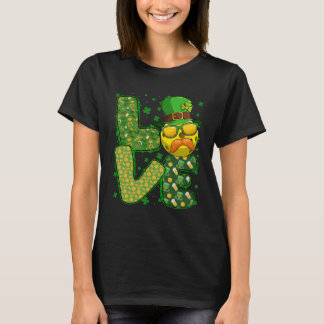 Camiseta Love Pickleball Leprechaun Shamrock St Patricks Da