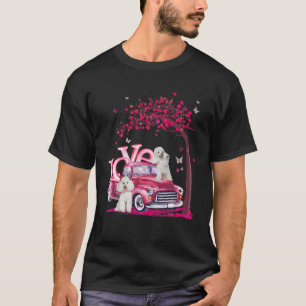 Camiseta LOVE Pickup Camión Valentines Adorable Couple Pood