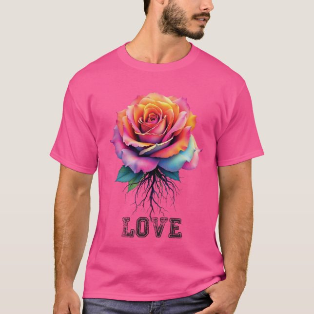 Camiseta Love Pink (Anverso)