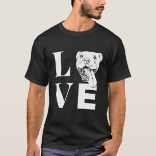 Camiseta Love Pit Bulls - Diseñador Pitbull Hoodie