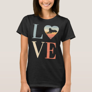 Camiseta Love Pitbull Vintage Retro Dog Lover