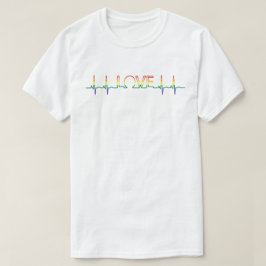 Camiseta LOVE Prige Flag EKG