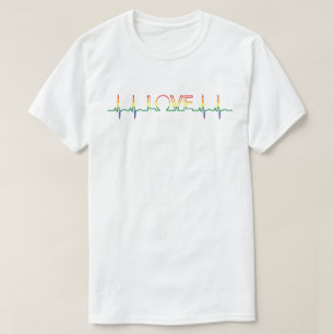 Camiseta LOVE Prige Flag EKG