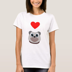 Camiseta Love Pugs
