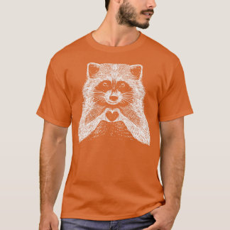 Camiseta Love Raccoon