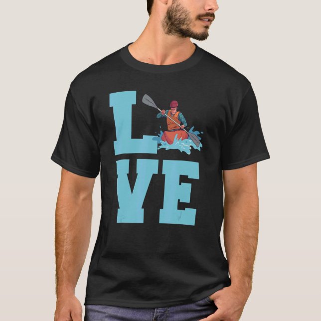 Camiseta Love Rafting (Anverso)