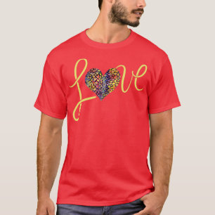 Camiseta LOVE rainbow heart