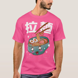 Camiseta Love Ramen Anime Noodles Kawaii Japonés Ske