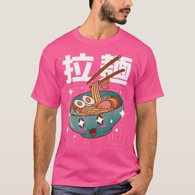 Camiseta Love Ramen Anime Noodles Kawaii Japonés Ske (Anverso)