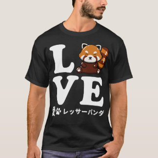 Camiseta Love Red Panda