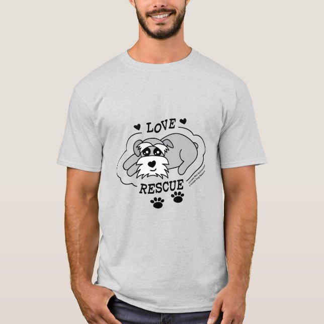 Camiseta Love Rescue - Light T-Shirt (Men) (Anverso)