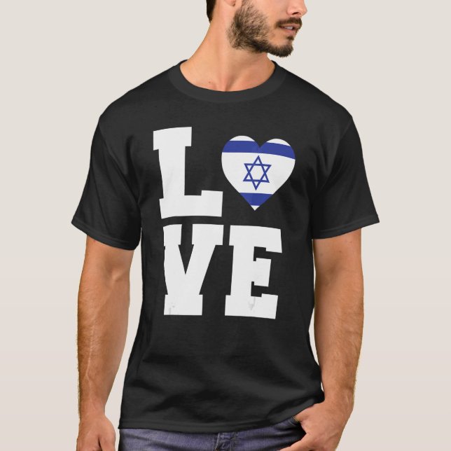Camiseta Love Retro Israel (Anverso)