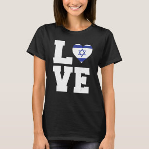 Camiseta Love Retro Israel