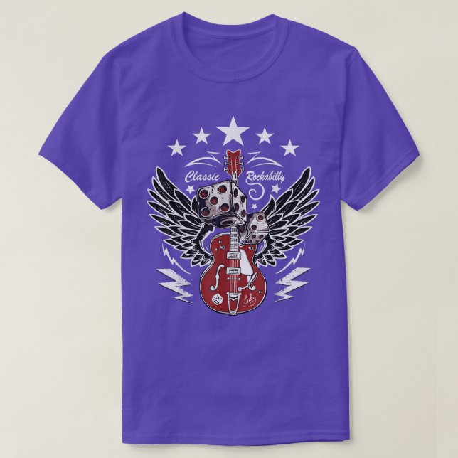 Camiseta Love rock on hand Music Lovers heavy horns stand f (Diseño del anverso)