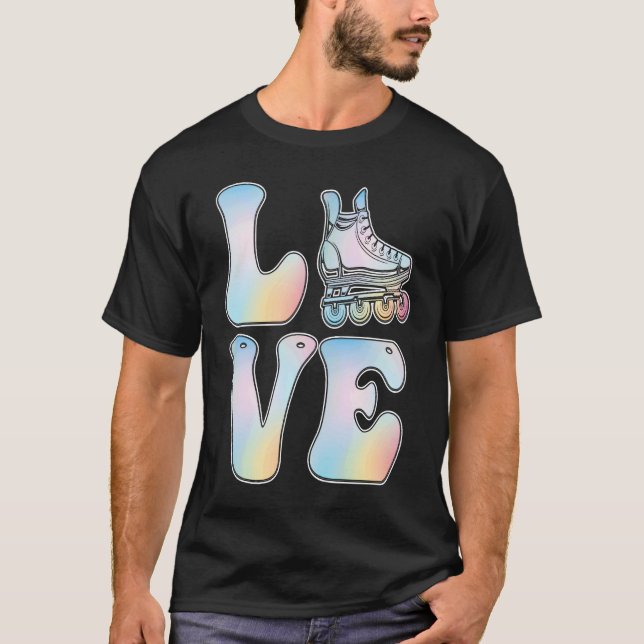 Camiseta Love Rollerblading (Anverso)