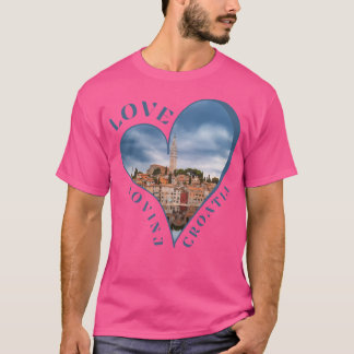 Camiseta Love Rovinj Croatia