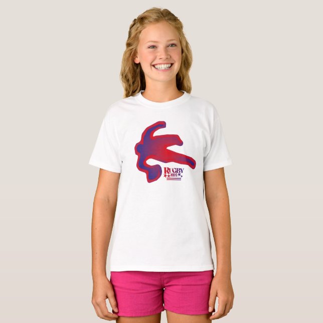CAMISETA LOVE RUGBY BY MASANSER PIXELAT (Anverso completo)