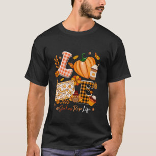 Camiseta LOVE Sales Rep Pumpkins de Acción de Gracias Color