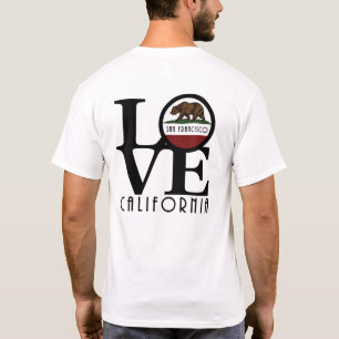Camiseta LOVE San Francisco (impresión posterior)