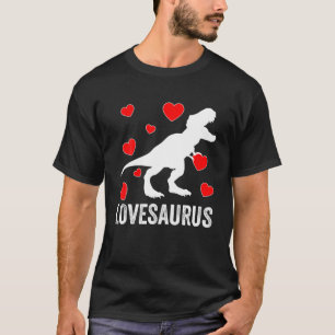 Camiseta Love Saurus T Rex Dinosaur Funny Día de San Valent