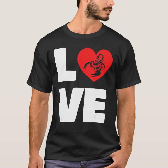 Camiseta Love Scorpion Venom (Anverso)