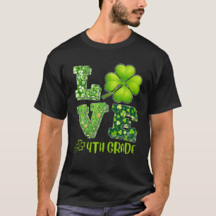 Camiseta Love Shamrock 4º grado St Patricks D