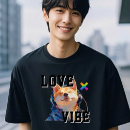 Camiseta LOVE × SHIBA - Custom