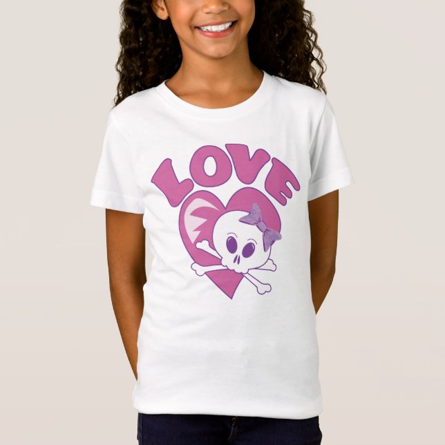 Camiseta Love Skull (Anverso)