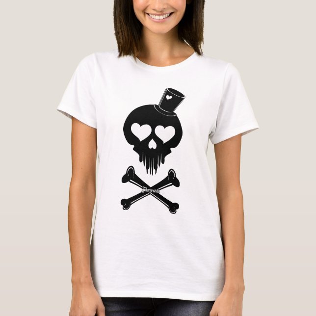 Camiseta Love-Skull-003 (Anverso)