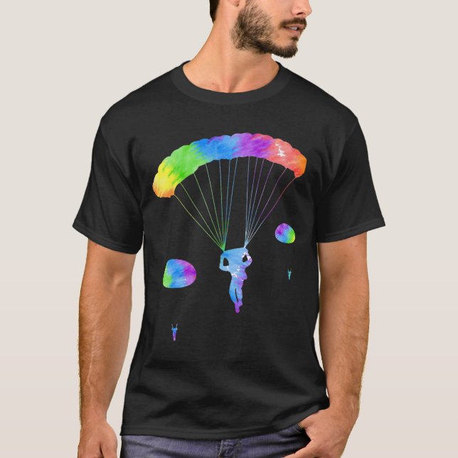 Camiseta Love Skydiving Fun Parachute Dk (Anverso)