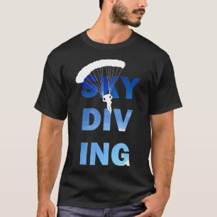 Camiseta Love Skydiving Fun Parachute V2dk