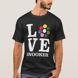 Camiseta Love Snooker