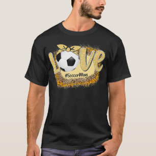 Camiseta Love Soccer Mimi Leopard