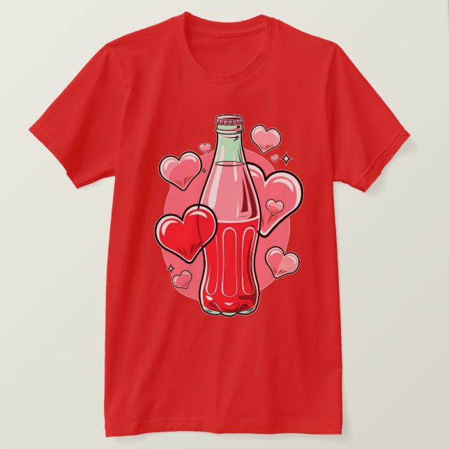 Camiseta Love Soda (Anverso del diseño)